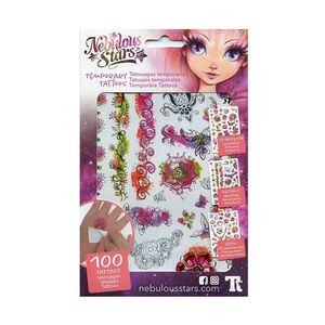 Planches de tatouages temporaires Petulia (modèle aléatoire) 