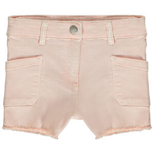 Short en jean à poches plaquées pour fille 