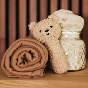 Hochet Teddy Bear Naturel 