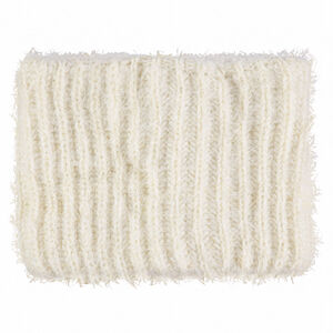 Snood en tricot effet fourrure avec doublure en sherpa 