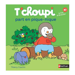 Livre T'Choupi part en pique-nique 