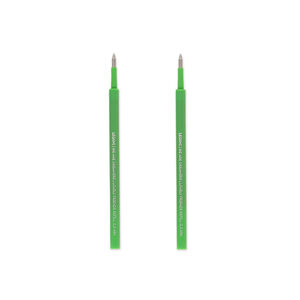 Set de 2 recharges vertes pour stylo à encre gel effaçable Lovely Friends 