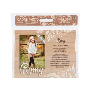 Cadre photo personnalisé 18,5 x 14,5 cm Romy 