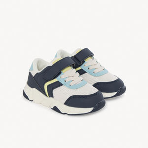 Baskets de sport scratchées en mesh pour bébé garçon 