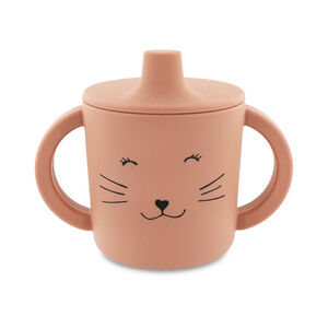 Tasse d'apprentissage en silicone Mrs. Cat 