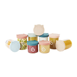 Lot de 9 pots de conservation Isy Bowls - 6 x 250 ml et 3 x 120 ml 