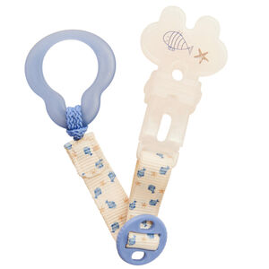 Attache-sucette à clip Poisson 