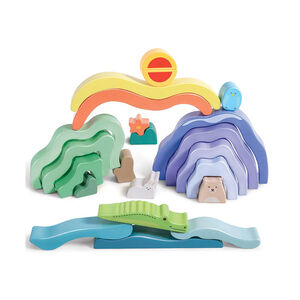 Blocs à empiler Nature et animaux  