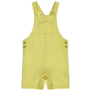 Salopette courte unie pour bébé garçon 