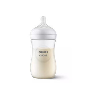 Coffret naissance 3 biberons Natural Response + goupillon 