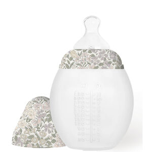 Biberon silicone 330ml Liberty Joanna Louise Sand Main Biberon silicone 330ml Liberty Joanna Louise Sand