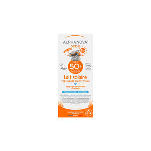 Lait solaire bébé SPF50 Bio - 50g  