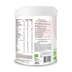 Lait en poudre 1er âge bio 800 g 