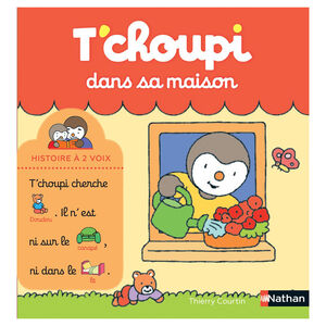 Livre T'Choupi dans sa maison  