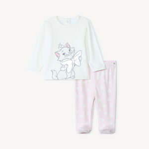 Set pyjama Marie Disney pour bébé fille avec finitions différentes selon l'âge 