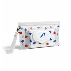 Pochette à lingettes hermétique Cœur 