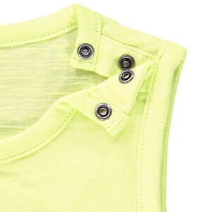 Débardeur en maille print à rayures pour bébé garçon 