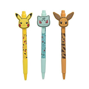 Set de 3 stylos bille Pokémon 