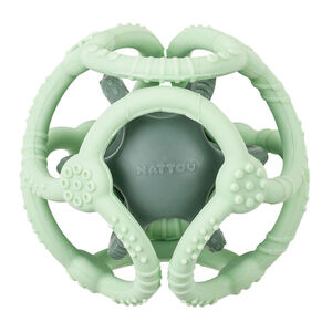 Set de 2 balles en silicone - Menthe/Vert 