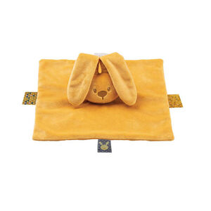 Doudou Carré Lapidou Marionnette ocre 