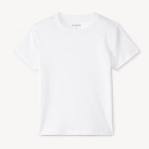 T-shirt manches courtes uni pour garçon 