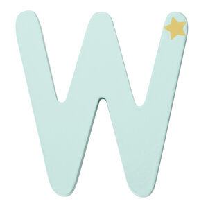 Lettre décorative en bois W 