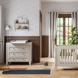 Plan à langer Milenne sable-beige  