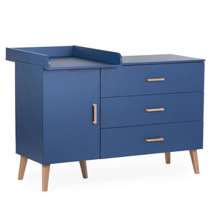 Commode + plan à langer Bold Bleu 