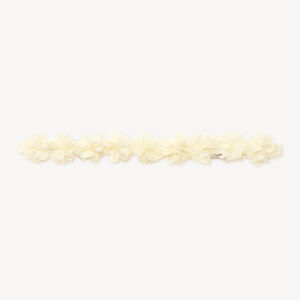 Bandeau esprit couronne de fleurs pour bébé fille 