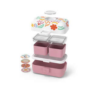 Lunchbox 800ml Tresor Graphic papercut rose Main Lunchbox 800ml Tresor Graphic papercut rose