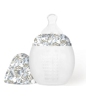 Biberon silicone 240ml Liberty Mimosa Blue Main Biberon silicone 240ml Liberty Mimosa Blue