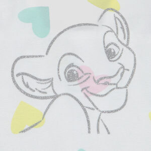 Débardeur à imprimé cœurs fantaisie et print pailleté Nala Disney pour bébé fille 