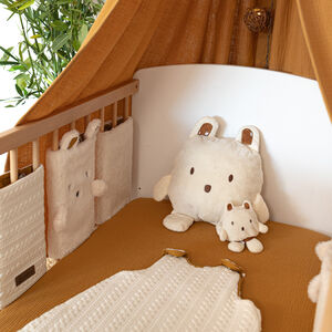 Doudou 2 en 1 avec lange rétractable 38 x 25 cm Boubou 