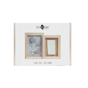 Cadre photo Duo Daisy Ochre pour moulage  