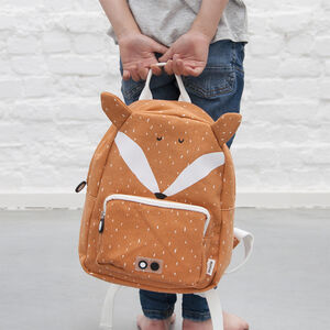 Sac à dos bébé en coton - Mr. Fox Main Sac à dos bébé en coton - Mr. Fox