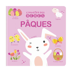 Livre L'imagier des bébés | Pâques 