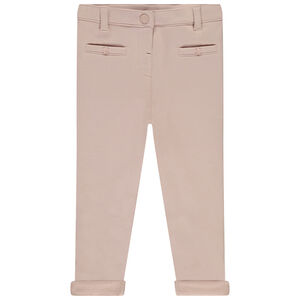 Pantalon en molleton uni pour bébé fille 