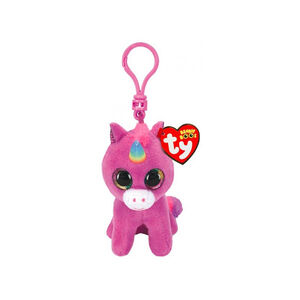 Peluche Beanie Boo's Clip - Rosette La Licorne 