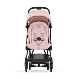 Poussette ultra-compacte Coya matt black/peach pink 