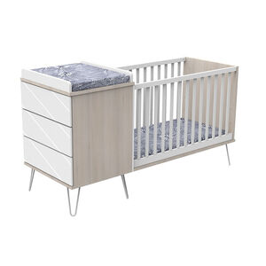 Lit combiné évolutif Happy 60 x 120 cm 