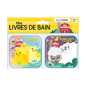 Mes 2 livres de bain - A la ferme 