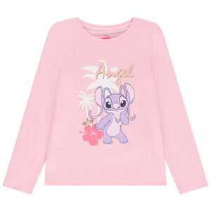T-shirt manches longues print Angel Disney pour fille  