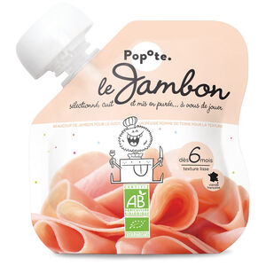 Gourde au jambon bio - 60g 