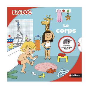 Livre animé Kididoc Le Corps 
