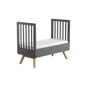 Lit Nature 70 x 140 cm - Graphite / Bois 