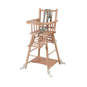 Chaise haute transformable Marcel coloris naturel 