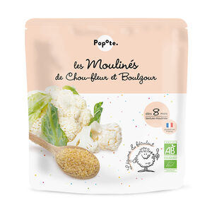 Purée de chou-fleur et boulgour Bio 180g 
