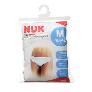 Lot de 4 slips jetables taille M 