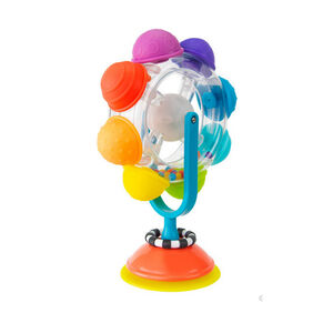 Arc en ciel lumineux et tournant avec ventouse 