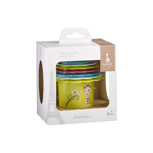 Fleurs gigognes multicolore à empiler 